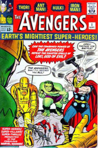 Avengers (1963) #1 Avengers, Thor, Iron Man, Cosmic Coomics