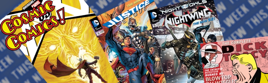NewThisWeek5-16 Avengers vs X-Men, Justice League, Dick Tracy