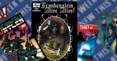 NewThisWeek5-9 Batman, Catwoman, Frankenstein