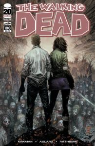 Walking Dead #100 Marc Silvestri Cover B cosmic comics, walking dead, walking dead #100
