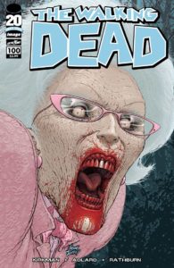 Walking Dead #100 Frank Quitely Cover C cosmic comics, walking dead, walking dead #100