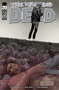 Walking Dead #100 Charlie Adlard Wrap-a-round Cover H cosmic comics, walking dead, walking dead #100