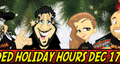 Extended Cosmic Comics Holiday Hours!